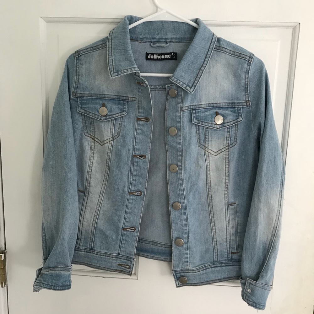 Dollhouse jean jacket never worn
